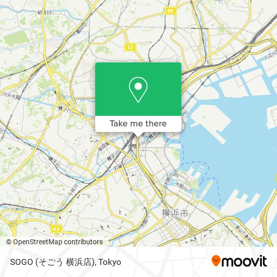 지하철 또는 버스 으로 横浜市 에서 Sogo そごう 横浜店 으로 가는법 Moovit