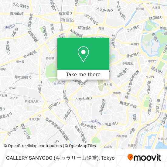 GALLERY SANYODO (ギャラリー山陽堂) map