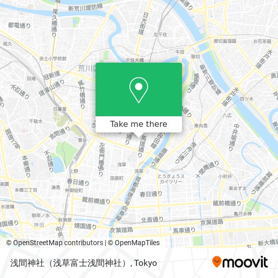 浅間神社（浅草富士浅間神社） map