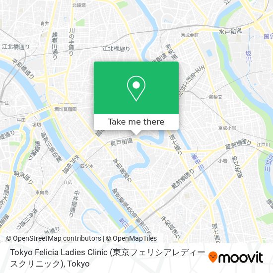 Tokyo Felicia Ladies Clinic (東京フェリシアレディースクリニック) map
