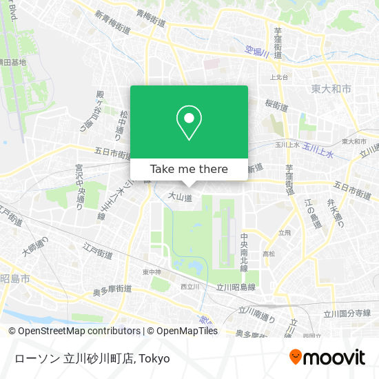 ローソン 立川砂川町店 map