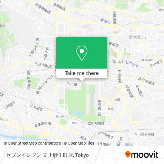 セブンイレブン 立川砂川町店 map