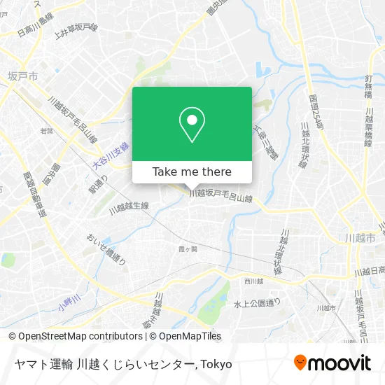 ヤマト運輸 川越くじらいセンター map