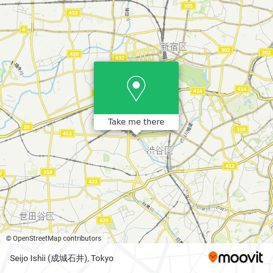 How To Get To Seijo Ishii 成城石井 In 渋谷区 By Bus Or Metro Moovit