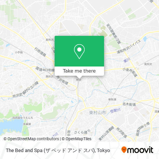The Bed and Spa (ザ ベッド アンド スパ) map
