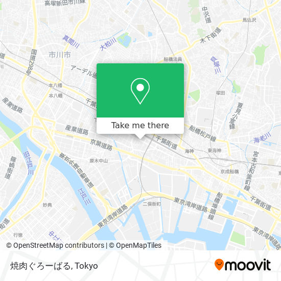 焼肉ぐろーばる map