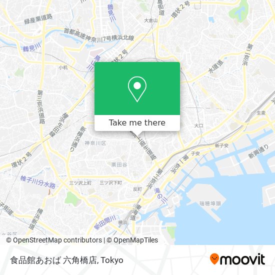 食品館あおば 六角橋店 map