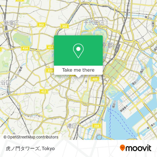 虎ノ門タワーズ map