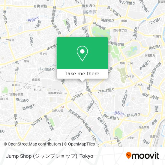 ジャンプ ショップ 渋谷