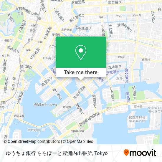 ゆうちょ銀行 ららぽーと豊洲内出張所 map
