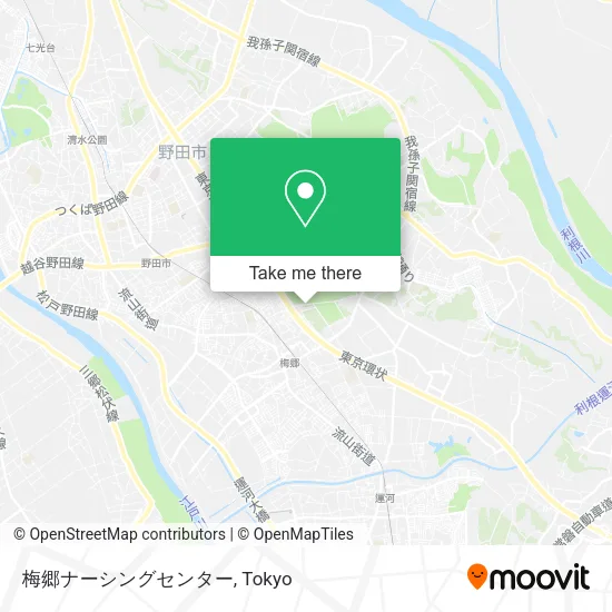梅郷ナーシングセンター map