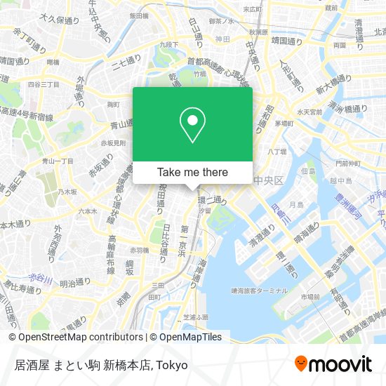 居酒屋 まとい駒 新橋本店 map