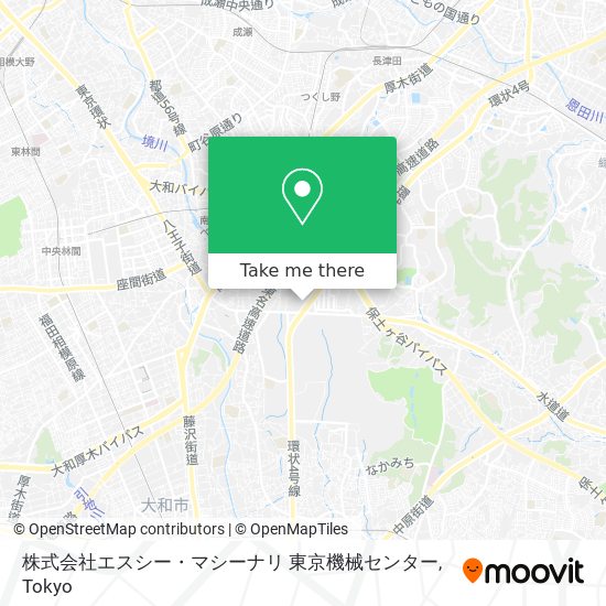 株式会社エスシー・マシーナリ 東京機械センター map