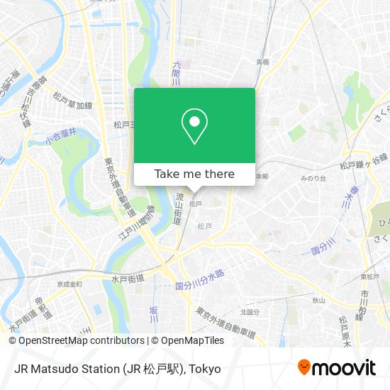 JR Matsudo Station (JR 松戸駅) map