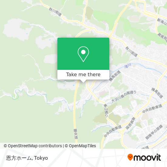 恩方ホーム map