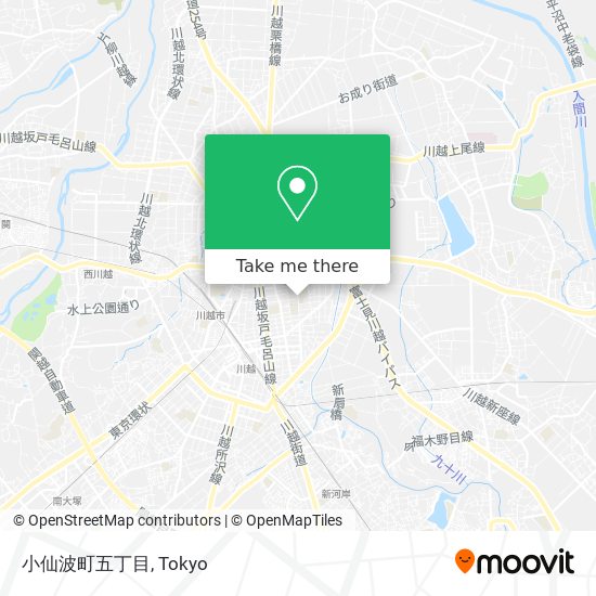 小仙波町五丁目 map