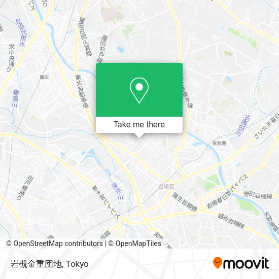 岩槻金重団地 map