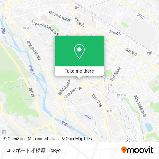 ロジポート相模原 map