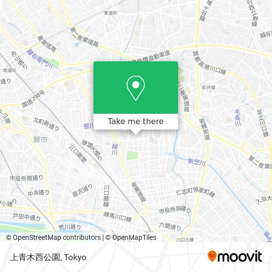 上青木西公園 map