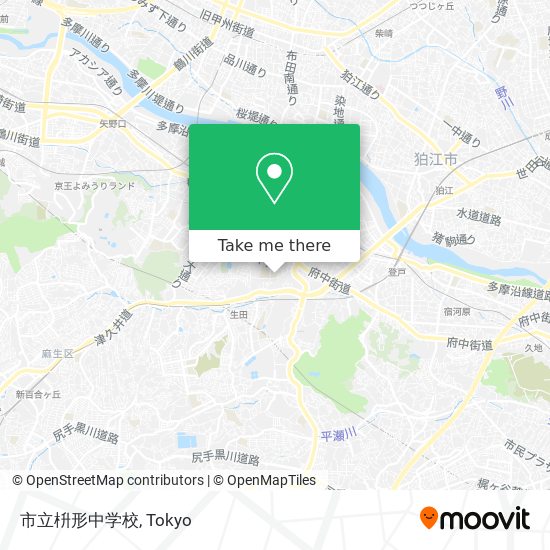 市立枡形中学校 map