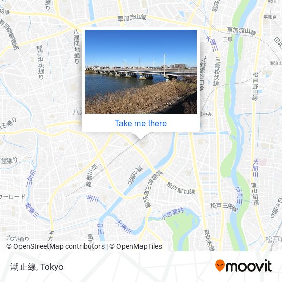 潮止線 map