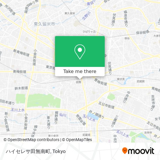 ハイセレサ田無南町 map