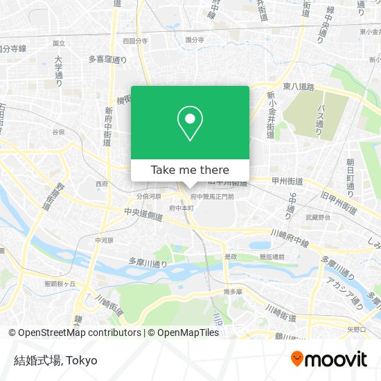 結婚式場 map