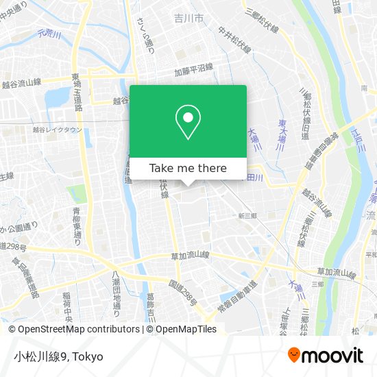 小松川線9 map