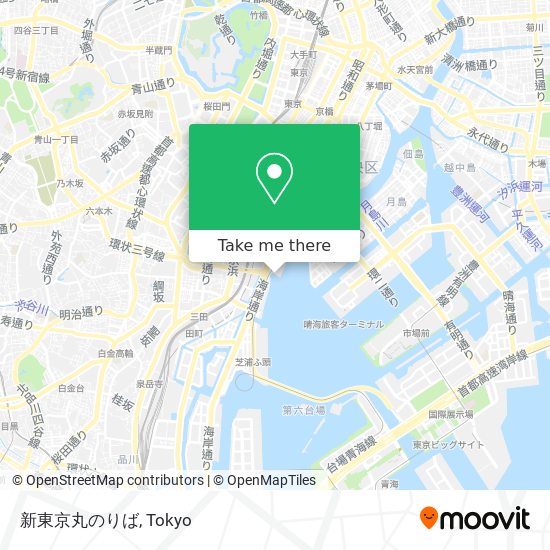 新東京丸のりば map