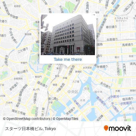 スターツ日本橋ビル map