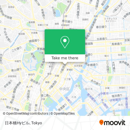 日本橋Hyビル map