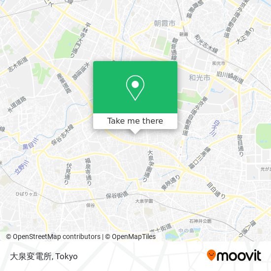 大泉変電所 map