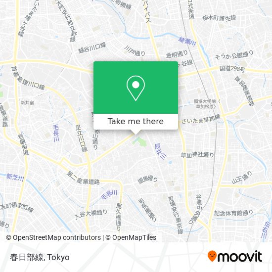 春日部線 map