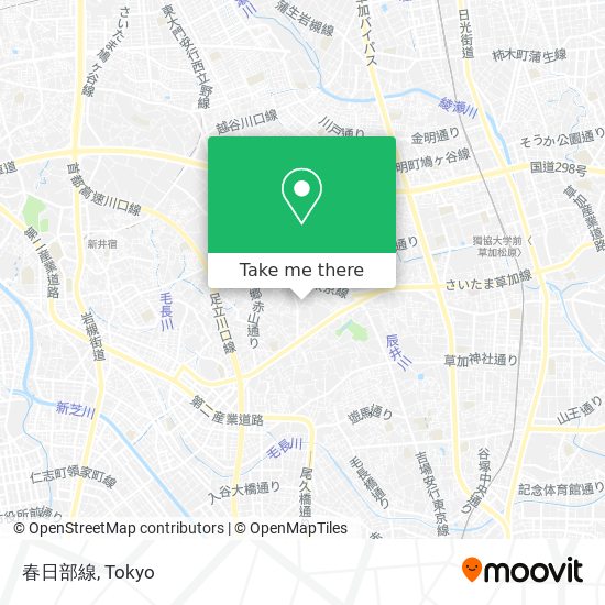 春日部線 map