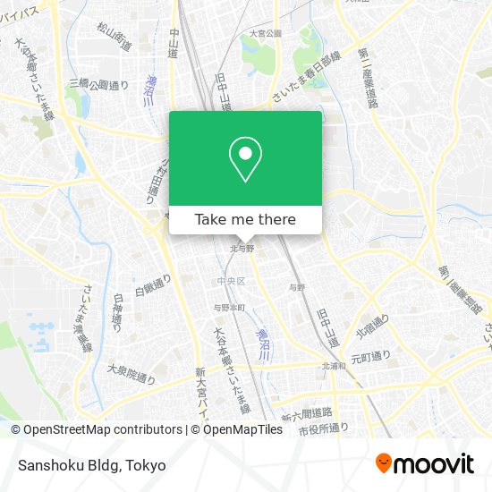 Sanshoku Bldg map