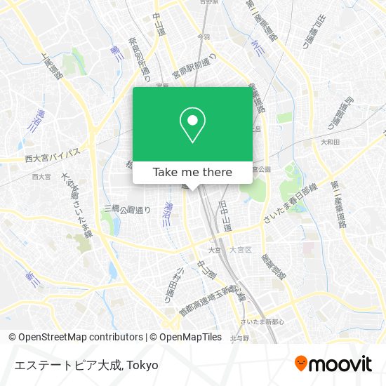 エステートピア大成 map