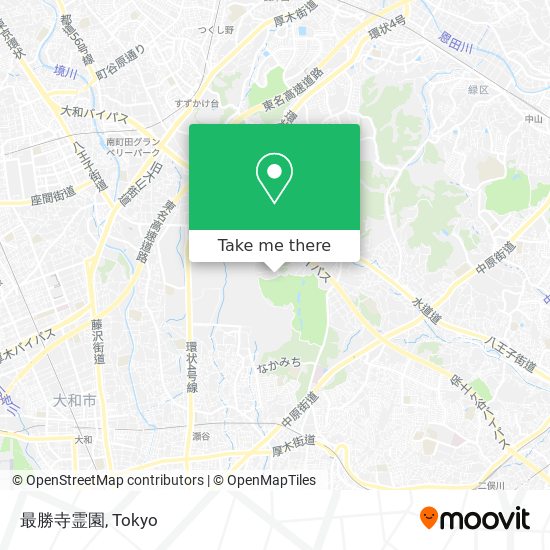 最勝寺霊園 map