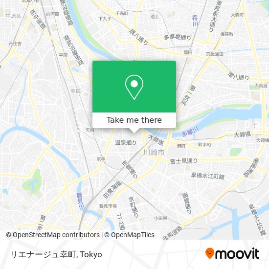 リエナージュ幸町 map