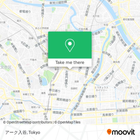アーク入谷 map
