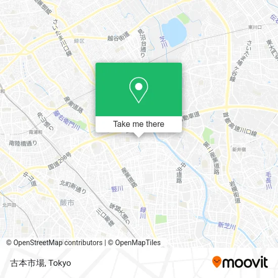 古本市場 map