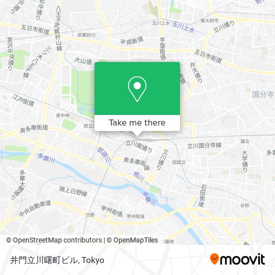 井門立川曙町ビル map