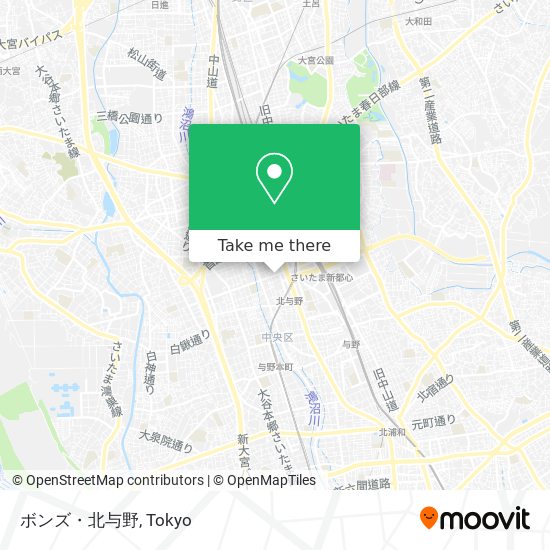 ボンズ・北与野 map