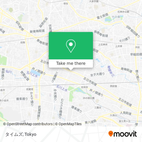 タイムズ map