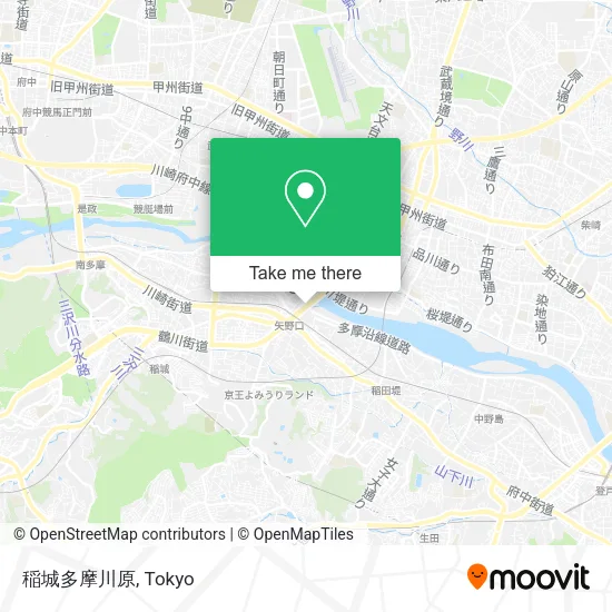 稲城多摩川原 map