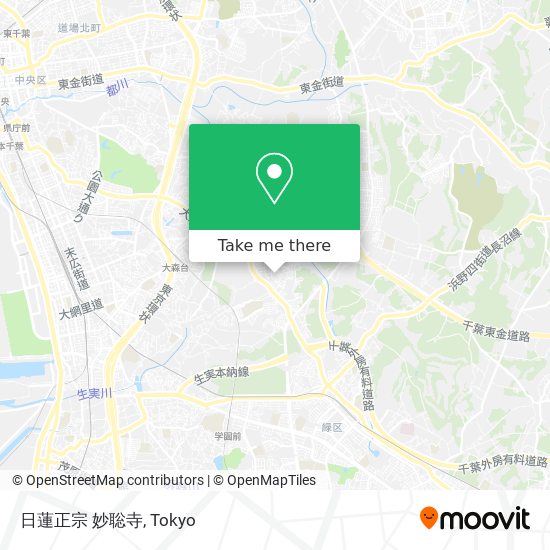 日蓮正宗 妙聡寺 map