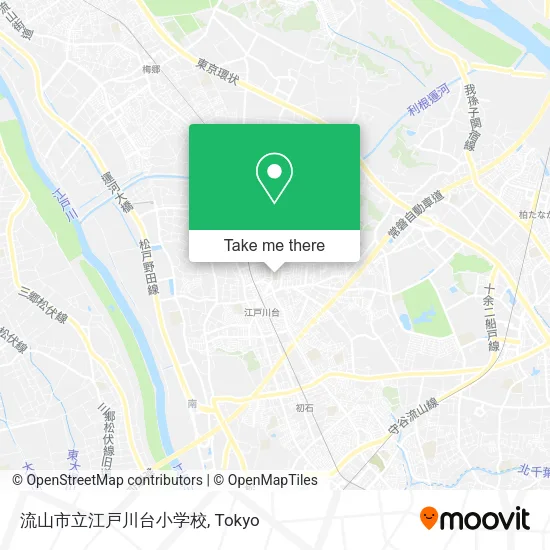 流山市立江戸川台小学校 map