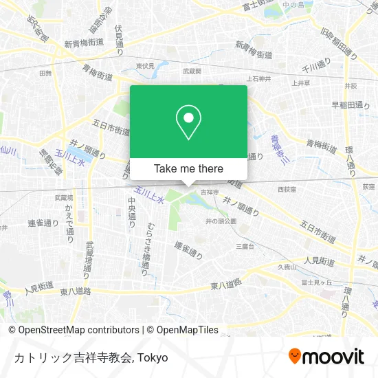 カトリック吉祥寺教会 map