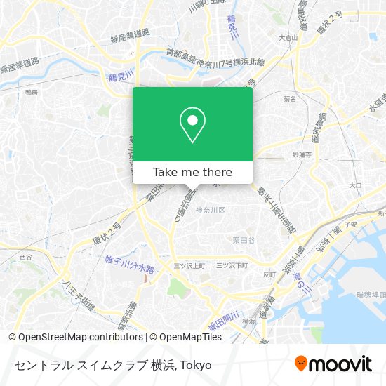 セントラル スイムクラブ 横浜 map