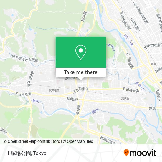 上塚場公園 map