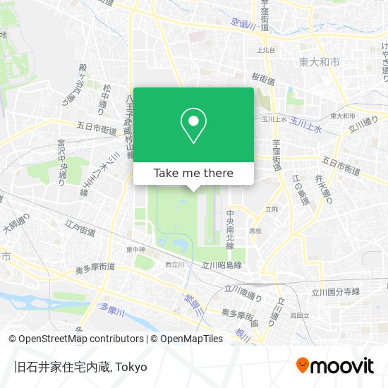 旧石井家住宅内蔵 map